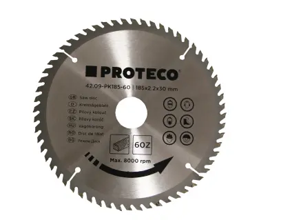 kotouč pilový SK 185 x 2.2 x 30 60z + redukce 30/20 mm