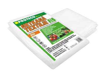 textilie netkaná bílá 17g/m2