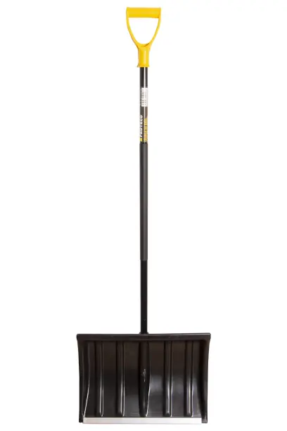 hrablo na sníh 50 cm s kovovou poplastovanou násadou