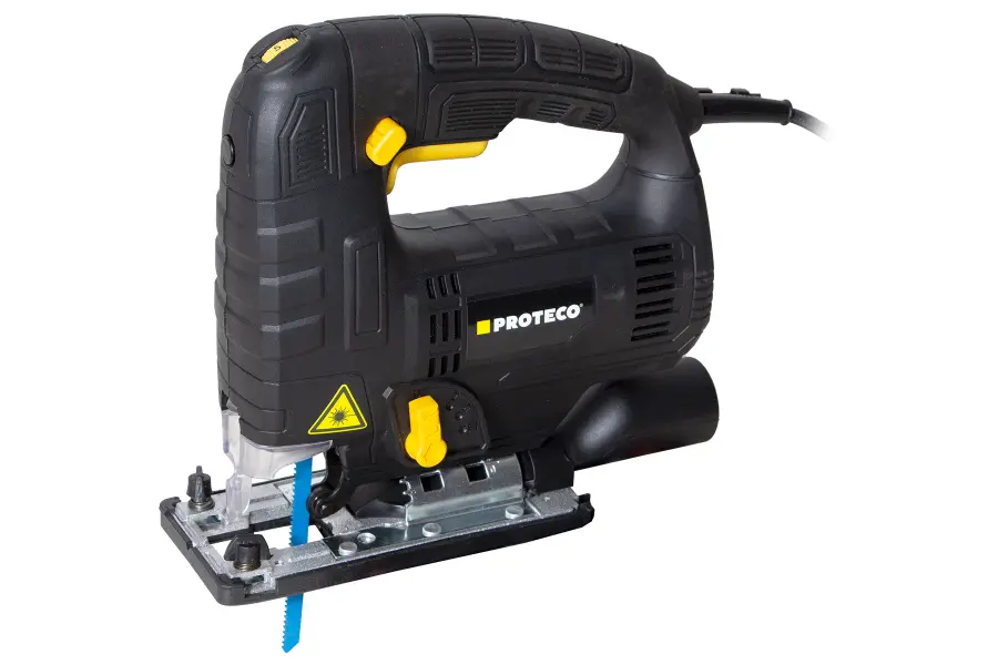 přímočará pila 800 W s laserem a světlem