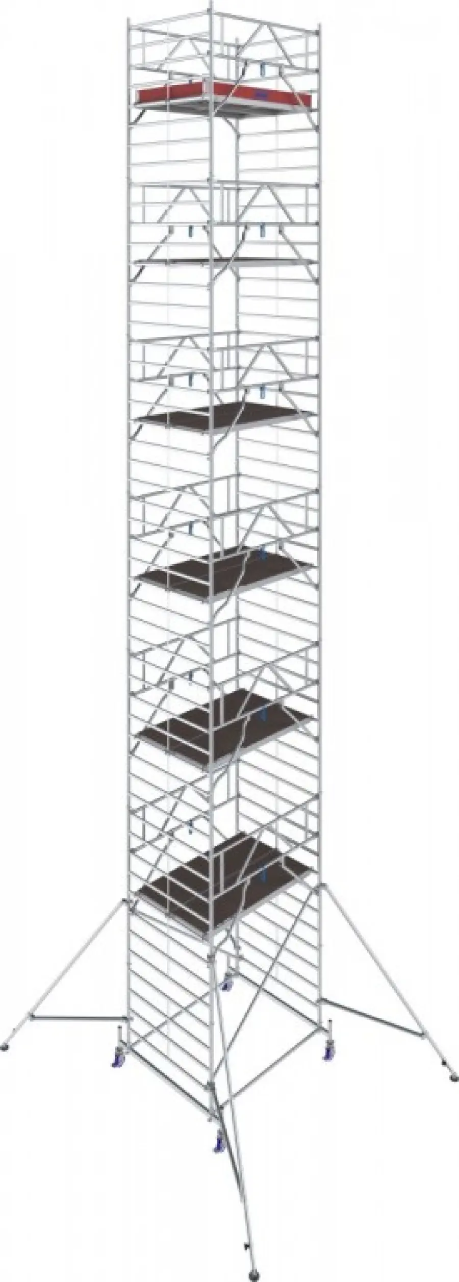 lešení pojízdné STABILO řada 50, délka 2,0 m, pracovní výška 14,40 m